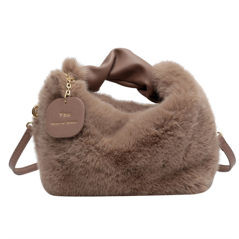 FluffyBag - Joli Sac à Main Doux et Câlin