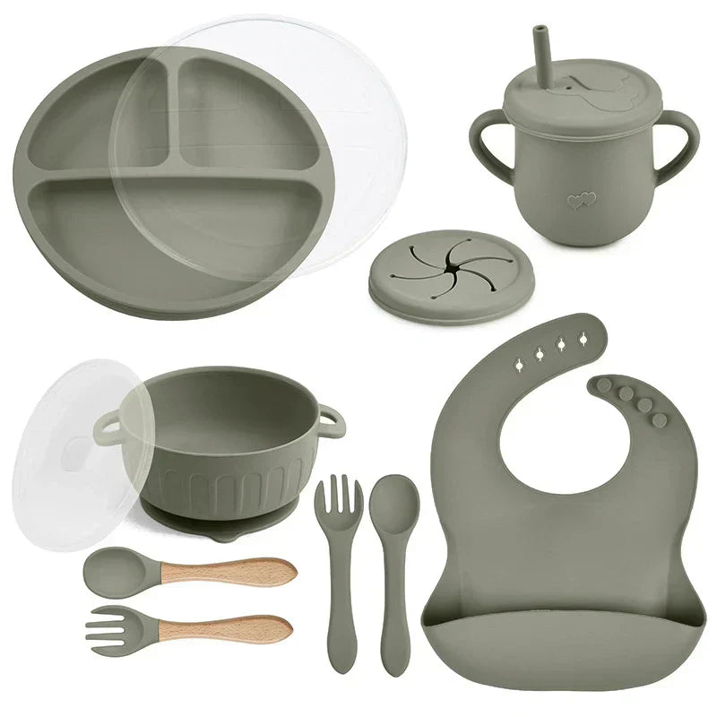 BabyCare Set - Service 10 Pièces Sans BPA pour Bébé