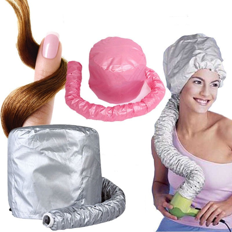 QuickDry - Set de 2 Bonnets Sèche-Cheveux