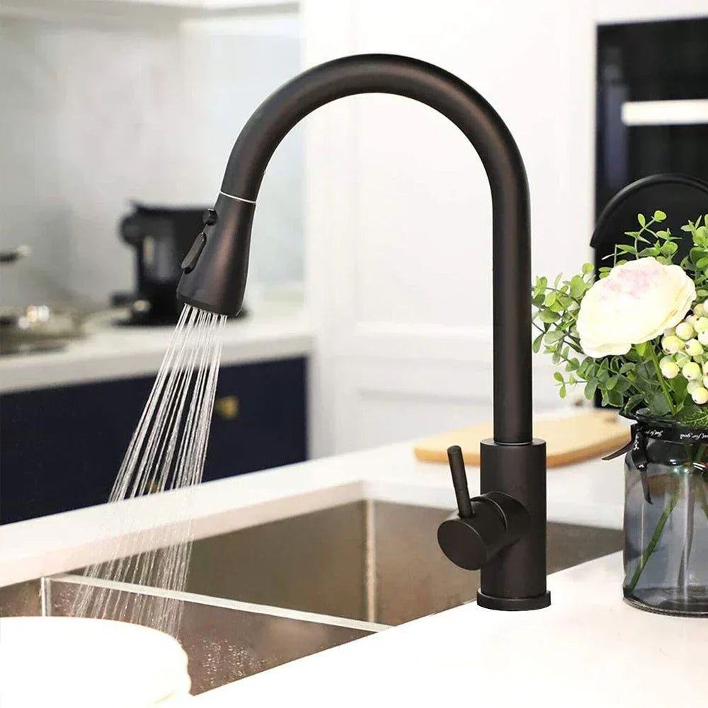 FluidCraft - Robinet de Cuisine Extractible au Design Moderne