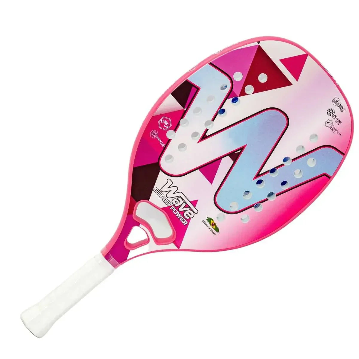 SpinMaster Wave - Raquette de beach tennis en graphite haut de gamme