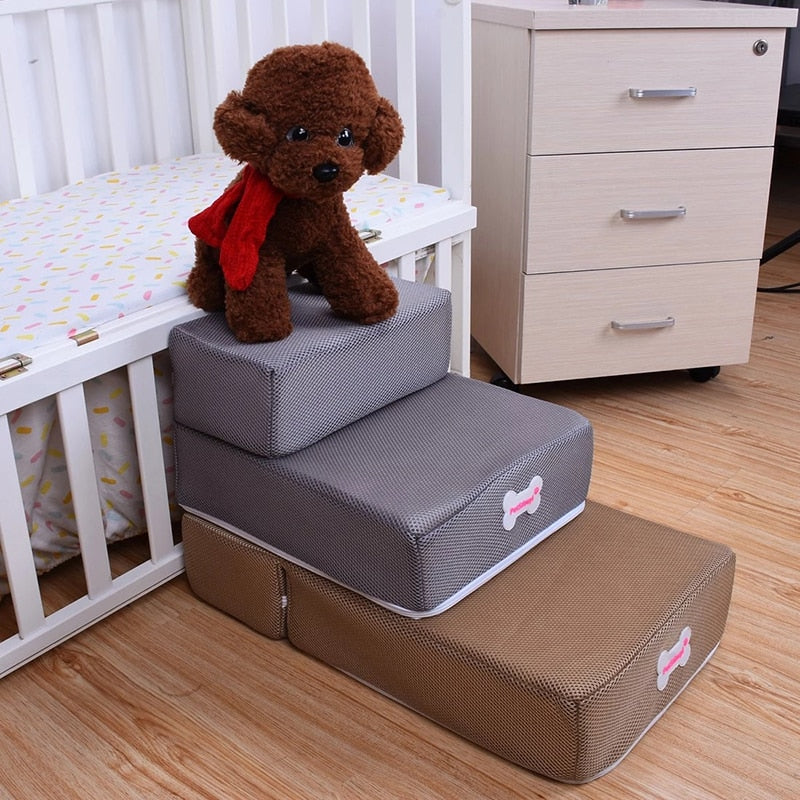DogStep Pro - Escalier Luxe 2 Niveaux pour Chiens