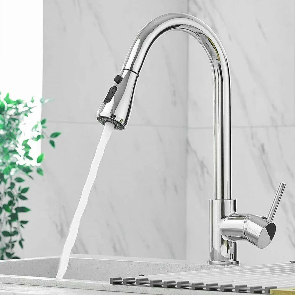 FluidCraft - Robinet de Cuisine Extractible au Design Moderne