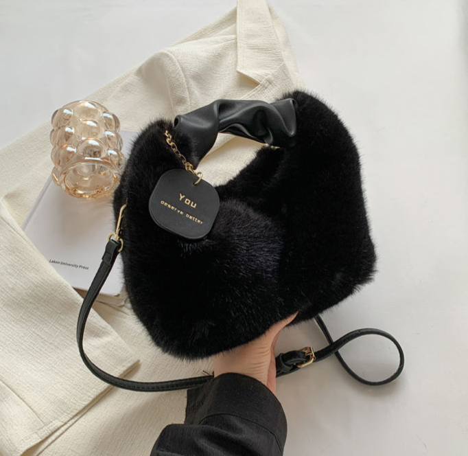 FluffyBag - Joli Sac à Main Doux et Câlin