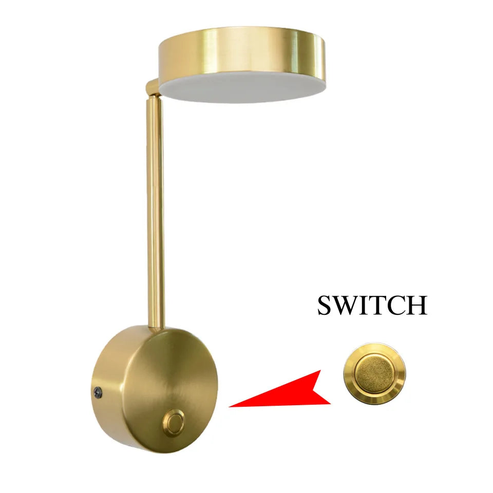 NordicGlow - Applique Murale LED Orientable pour Intérieur Moderne