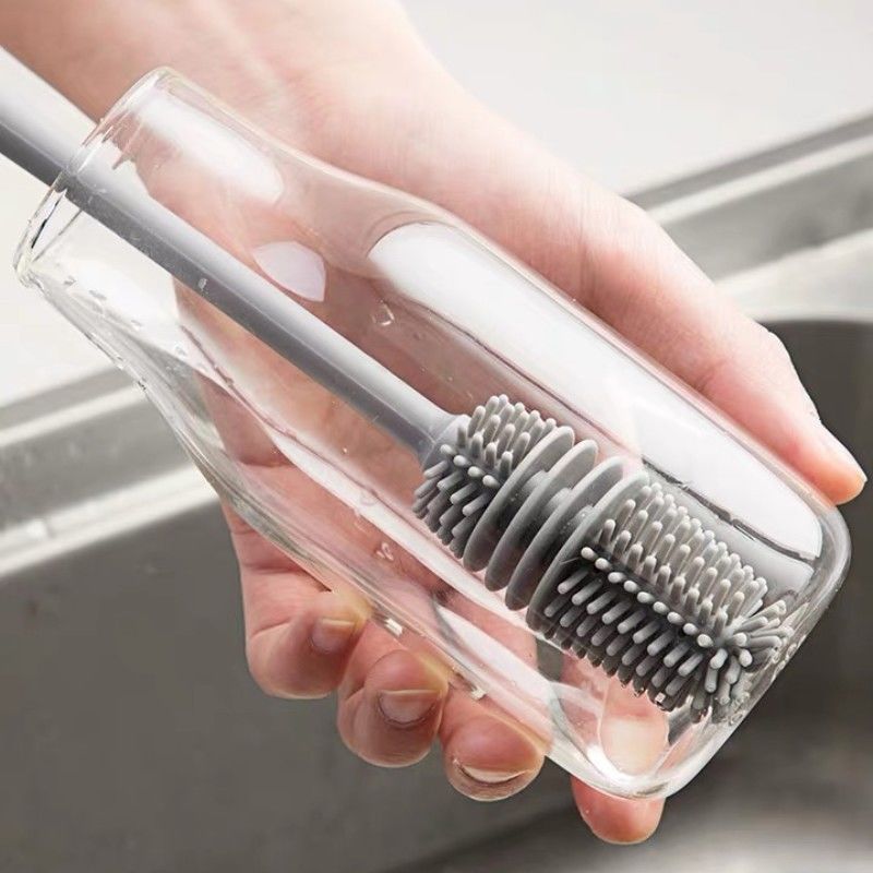 BrushMaster – Brosse Silicone Vaisselle Bouteilles