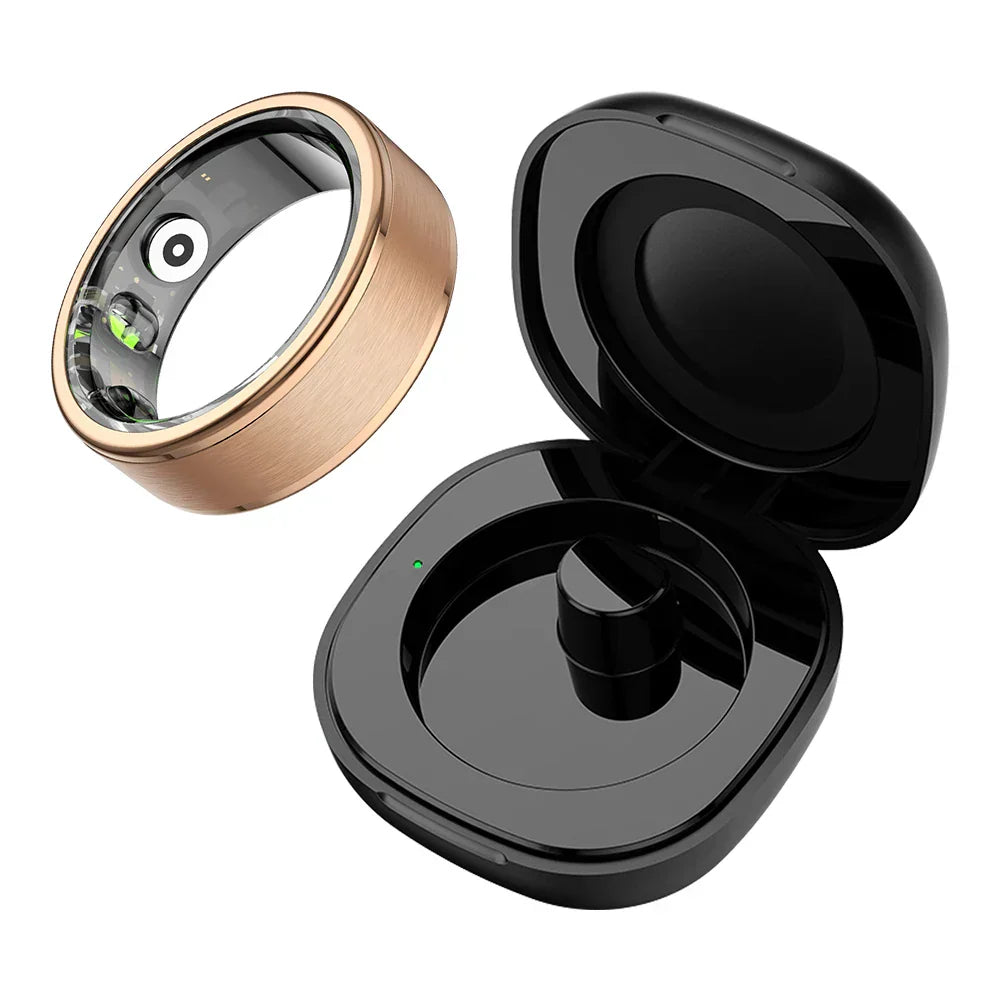 HealthGlimmer - Bague connectée élégante de suivi de la santé