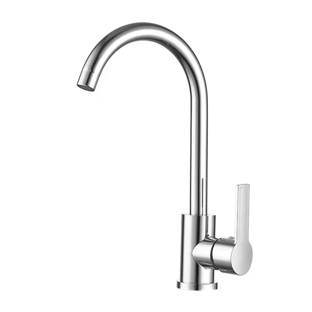 AquaElegance - Robinet de Cuisine Moderne avec Finition Chromée