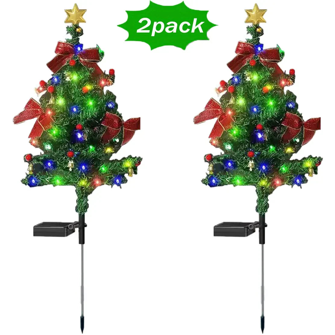 Lumos Festive Glow - Lampes solaires LED étanches pour jardin et terrasse