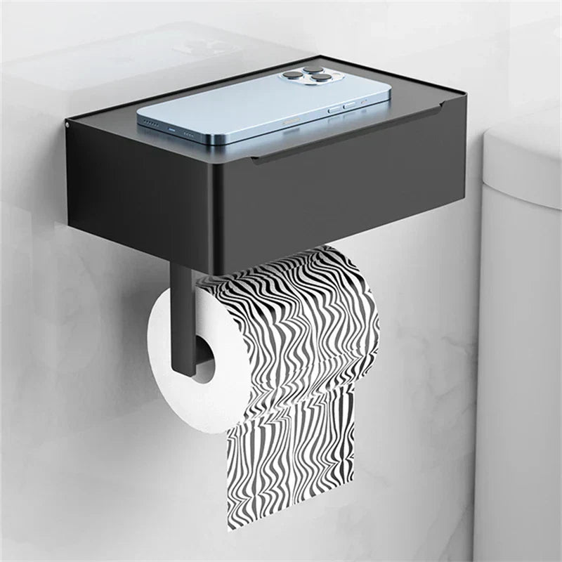 Bibbie - Porte-rouleau de papier toilette élégant en métal