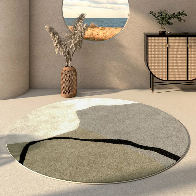 TranquilNest - Tapis Moelleux Élégant pour le Salon