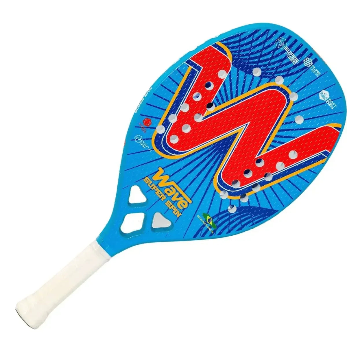 SpinMaster Wave - Raquette de beach tennis en graphite haut de gamme