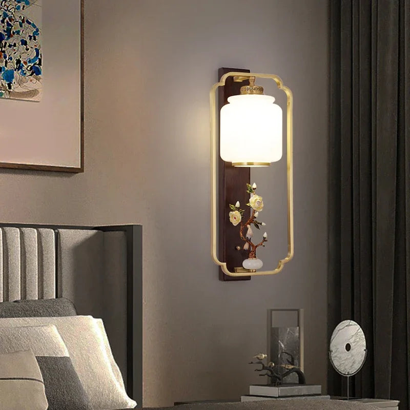 BrassGlow - Applique murale en laiton pour un interieur elegant