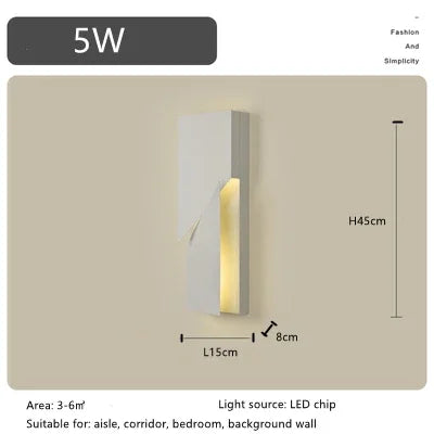 LightSphere - Applique Murale LED Élégante pour Intérieur Moderne