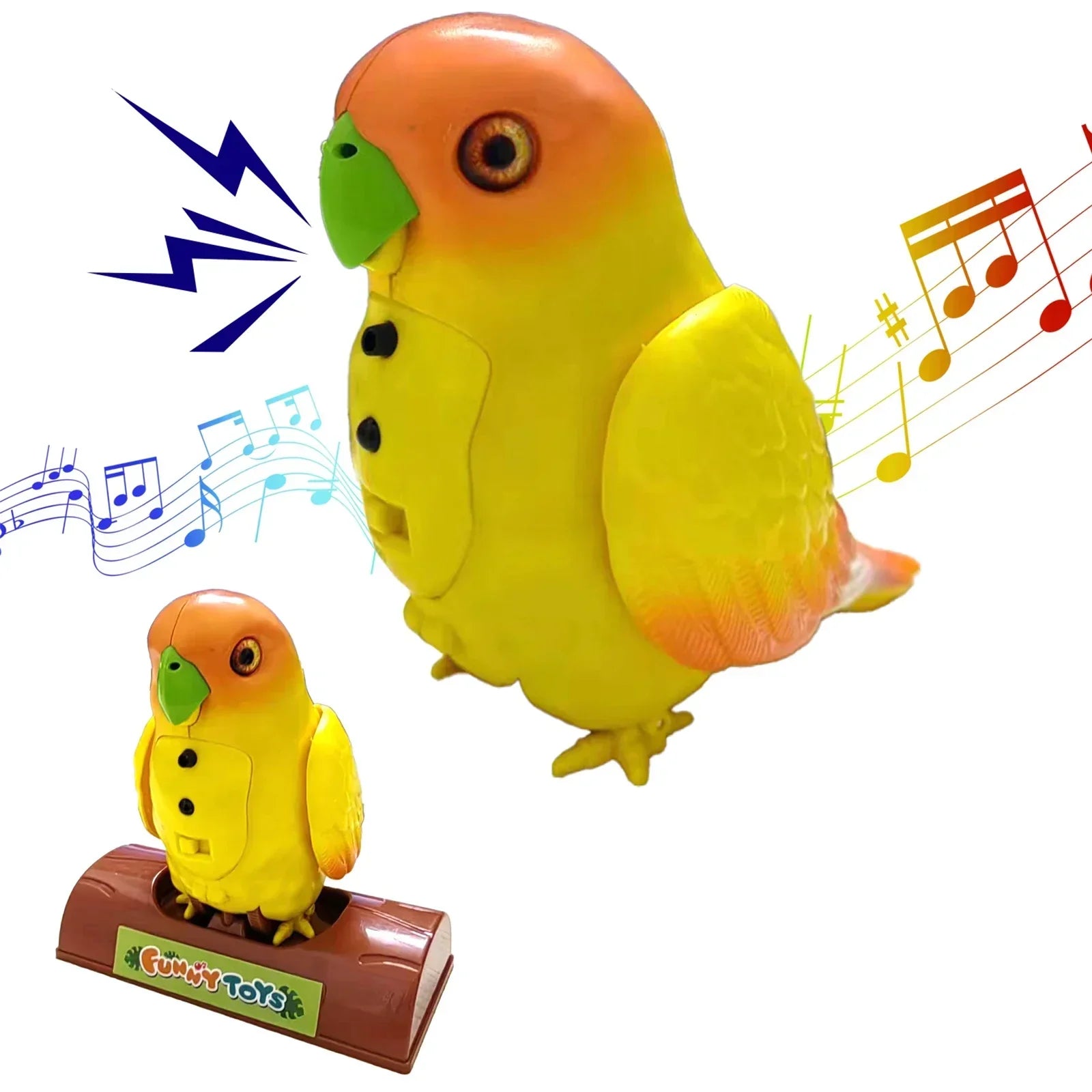 ChatBird Toy – Perroquet Interactif qui Parle et Chante