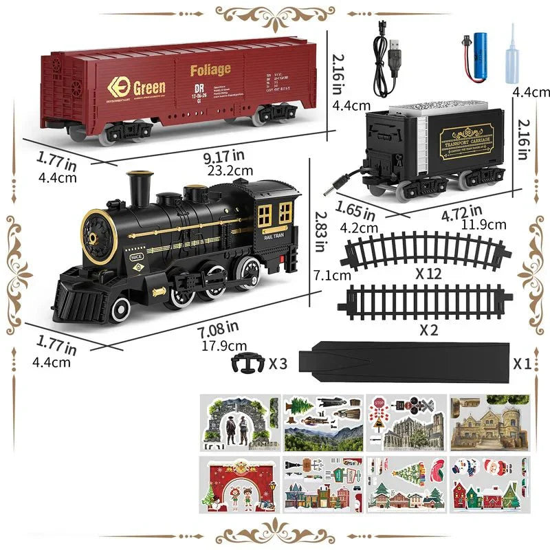 ClassicTrack Set – Train Rétro Effets Réalistes