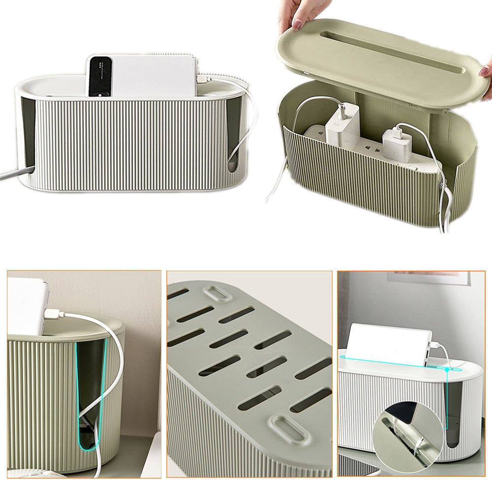 StorageMaster Box - Organisateur Câbles et Adapteurs