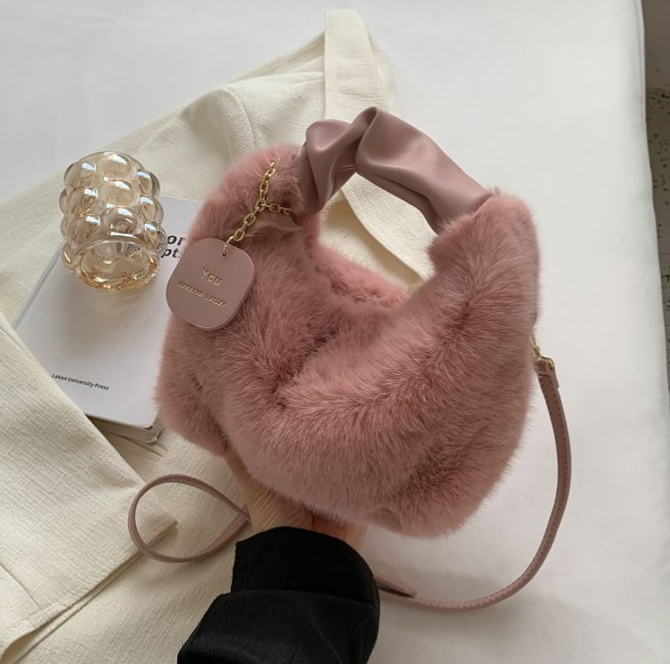 FluffyBag - Joli Sac à Main Doux et Câlin