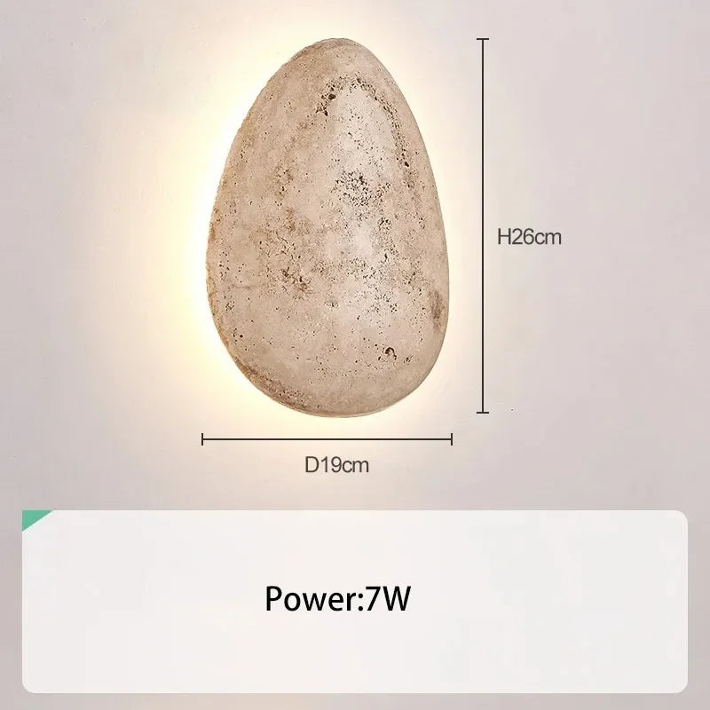 ZenGlow Wall Lamp - Applique murale wabi-sabi minimaliste