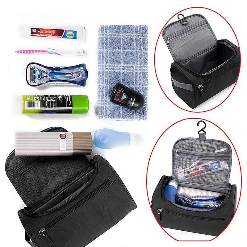 TimoBag - Trousse de Toilette Pratique avec Crochet