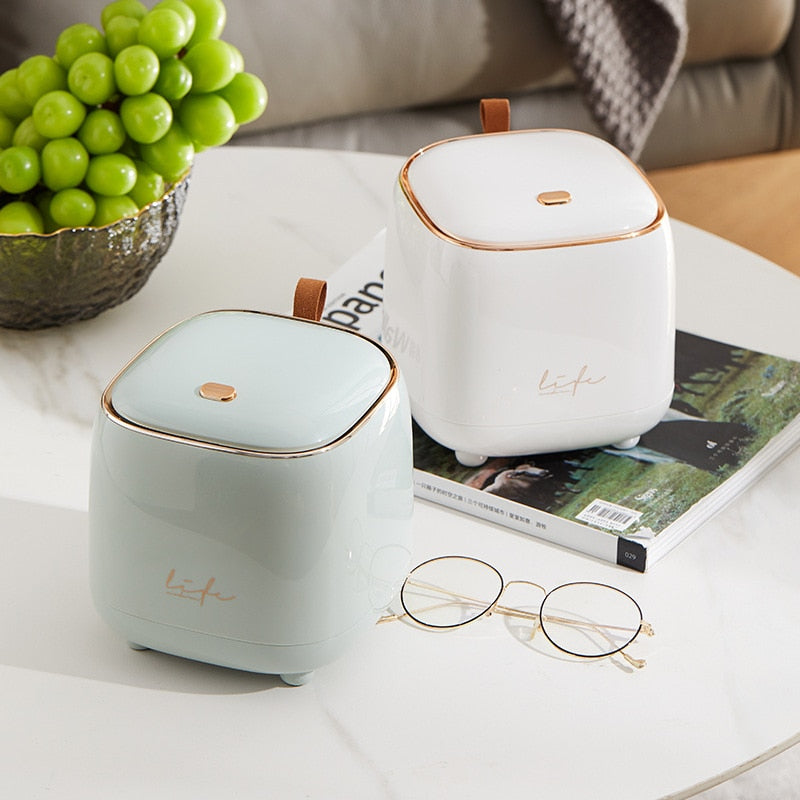 LuxeBin - Poubelle de Table Élégante pour Espace