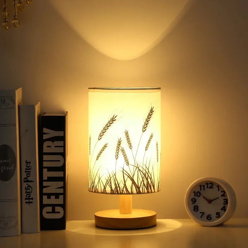 LinoLight Lampe – Lampe de Table en Lin LED | Éclairage Doux & Design Naturel