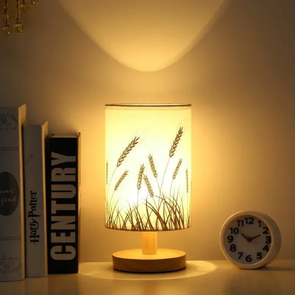 LinoLight Lampe – Lampe de Table en Lin LED | Éclairage Doux & Design Naturel