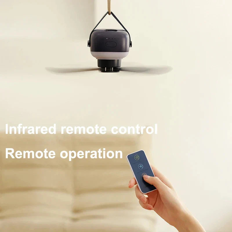 AirGlow Luxe Fan - Ventilateur de Plafond Élégant avec Éclairage LED