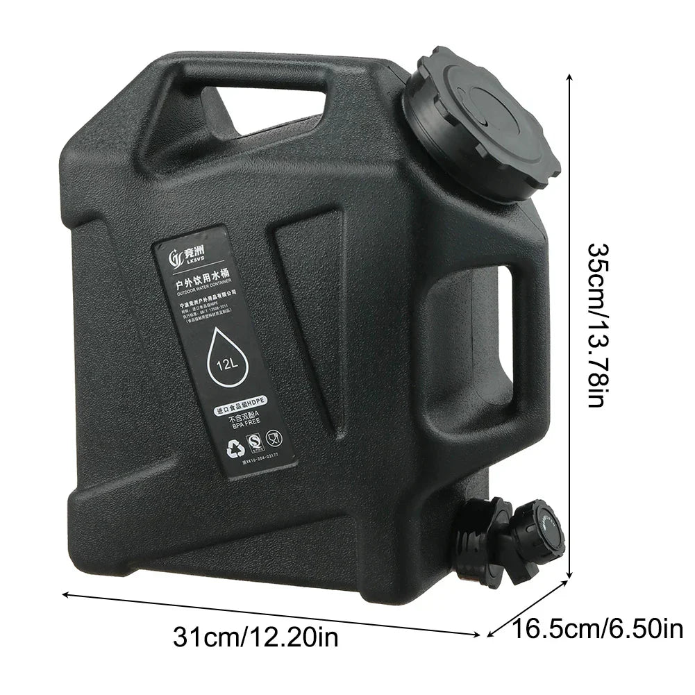 AquaTrek – Conteneur d'Eau Portable 12L Stylé