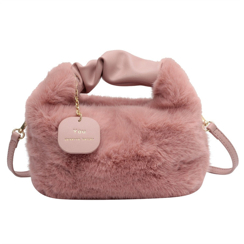 FluffyBag - Joli Sac à Main Doux et Câlin