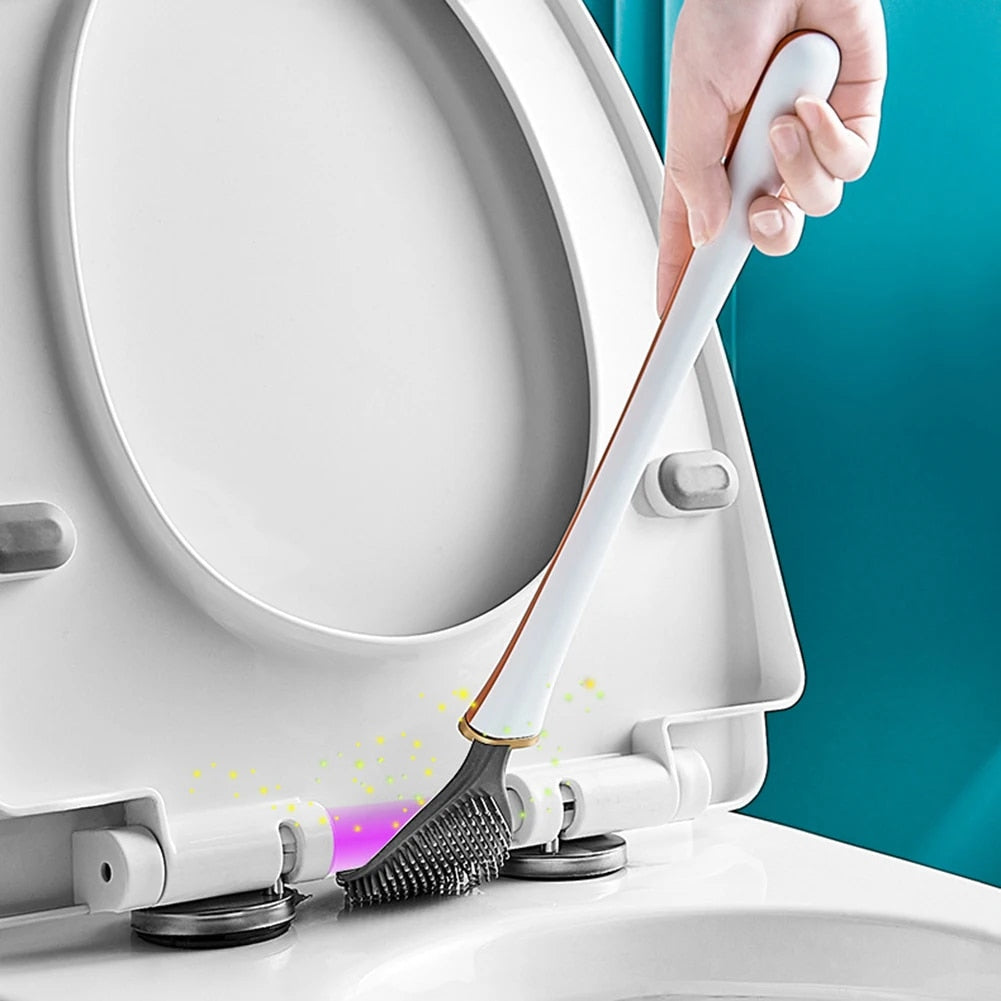 SumiClean - Brosse WC en silicone au design épuré