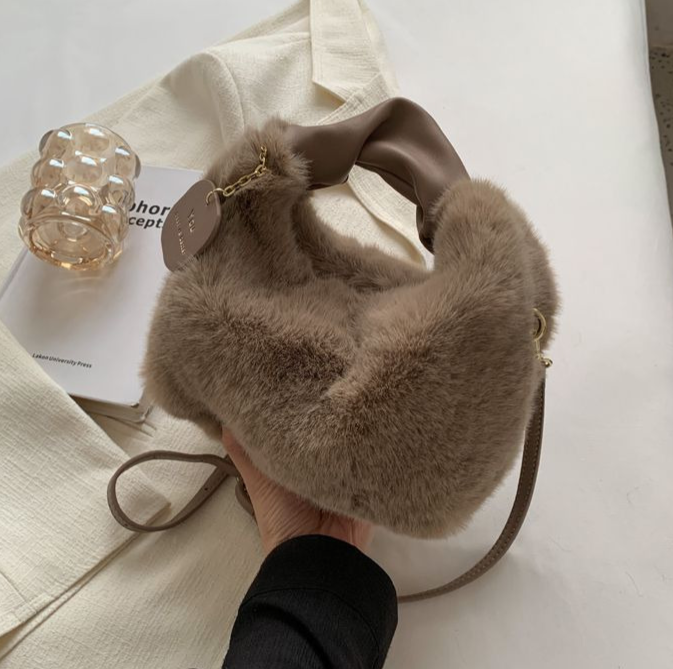FluffyBag - Joli Sac à Main Doux et Câlin