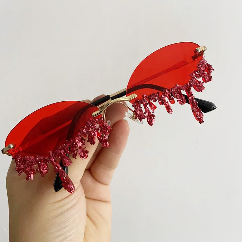 Cry me a Glitter - Lunettes de Festival à Paillettes