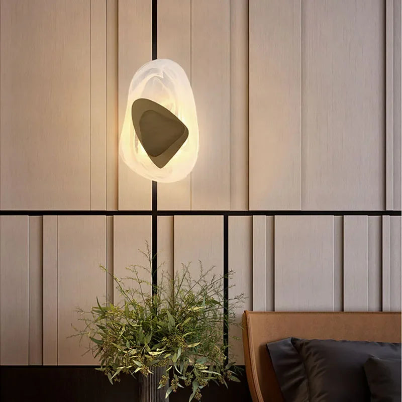GlowElegance - Applique murale LED pour chambre et salon