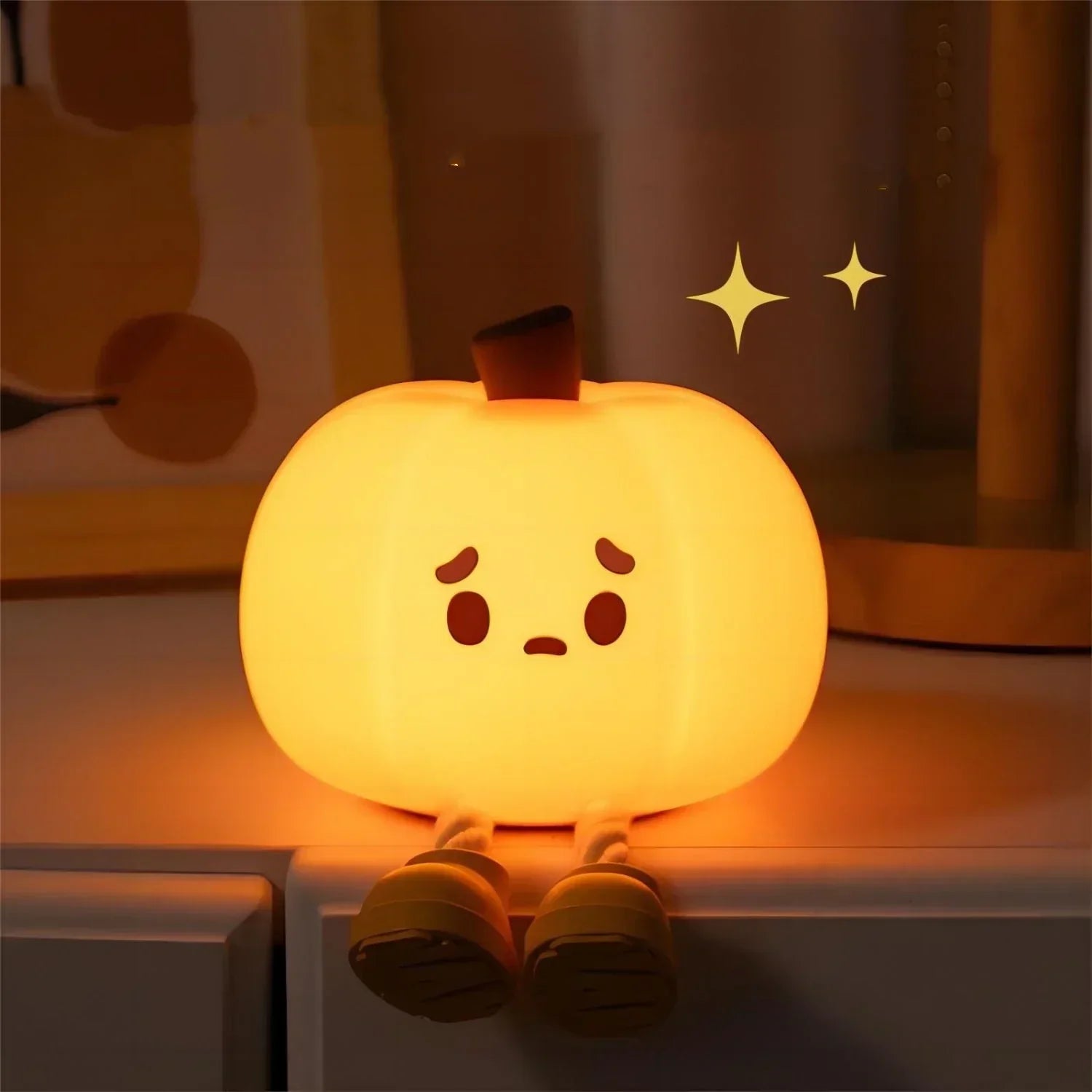 GlowPumpkin Light - Veilleuse Citrouille Lumière Douce