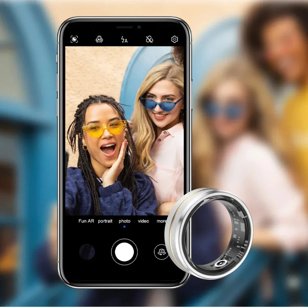 BagueSante - Bague connectée de suivi santé pour un mode de vie actif