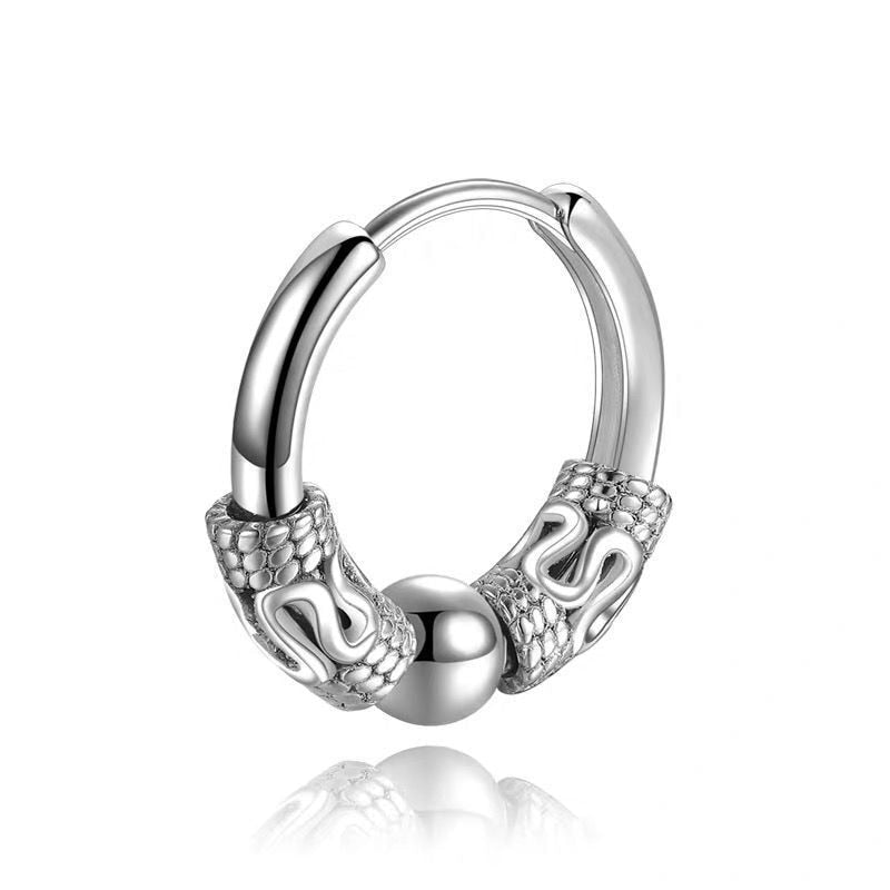 Boucles d'Oreilles StreetStyle Homme - Acier Inox