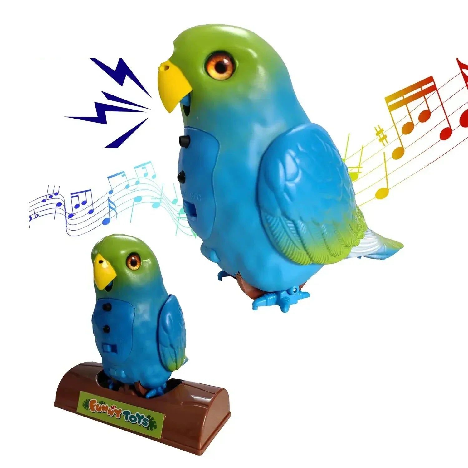 ChatBird Toy – Perroquet Interactif qui Parle et Chante