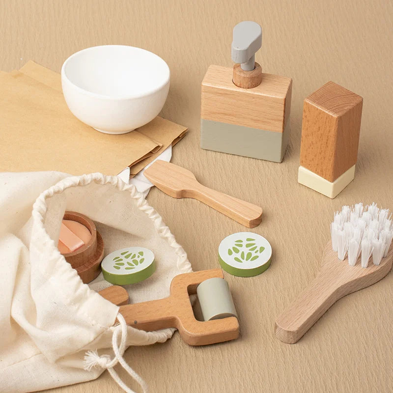 MiniCook Set – Accessoires Cuisine en Bois pour Enfants