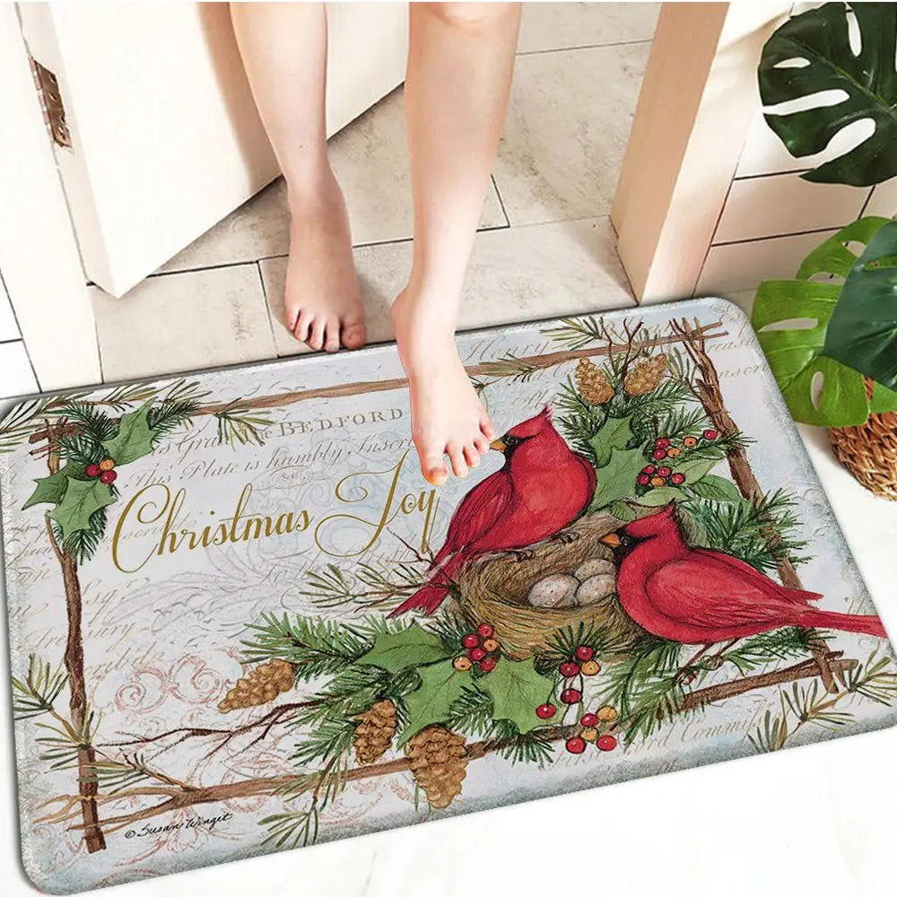 FestiveWelcome - Paillasson de Noel Luxueux pour votre Entree