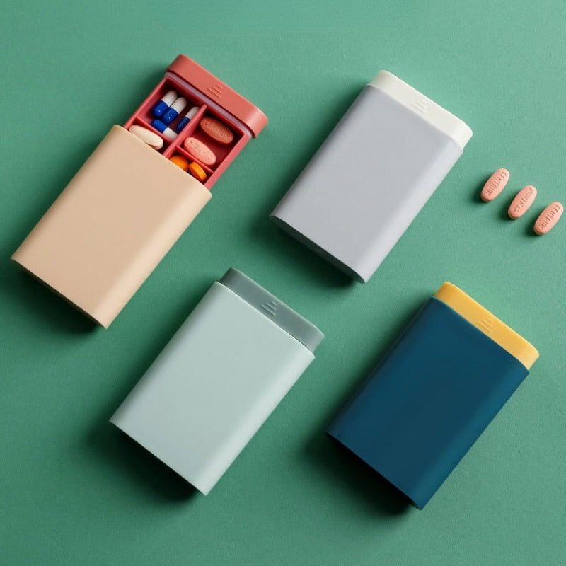 NordicPill - Boîte à Suppléments Compacte et Stylée