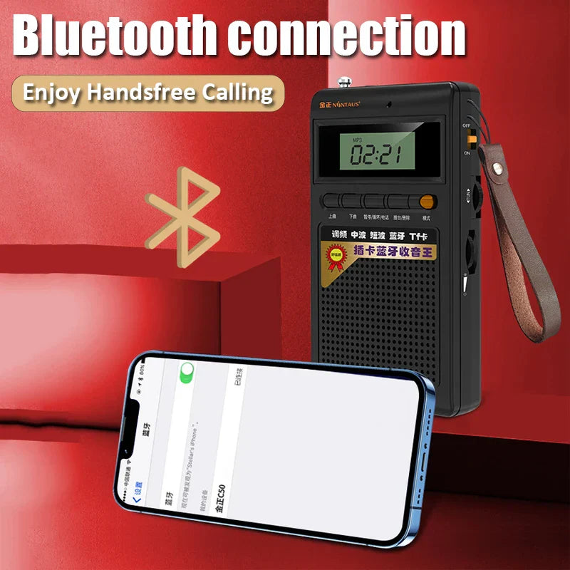 SoundPocket Mini - Radio Bluetooth Portable & MP3