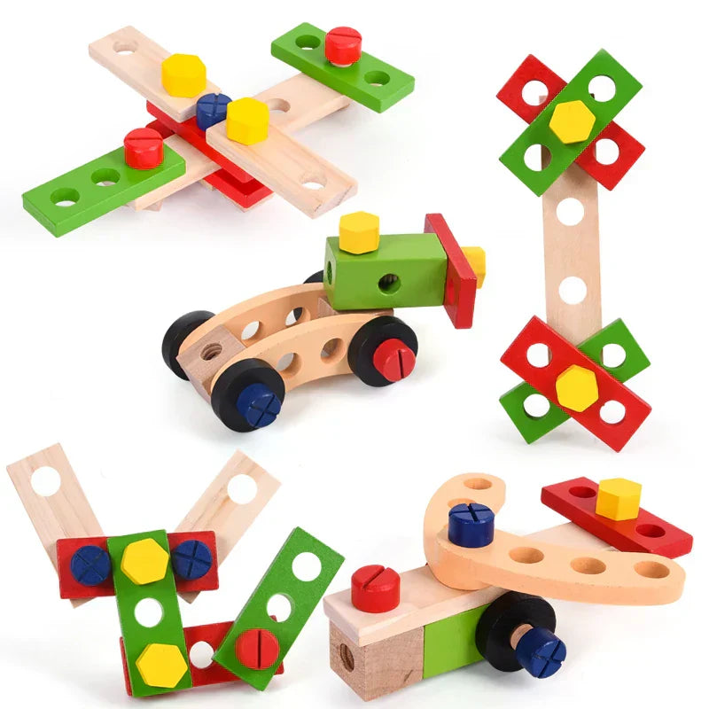 BuilderCraft Set – Set de Construction Montessori Créatif
