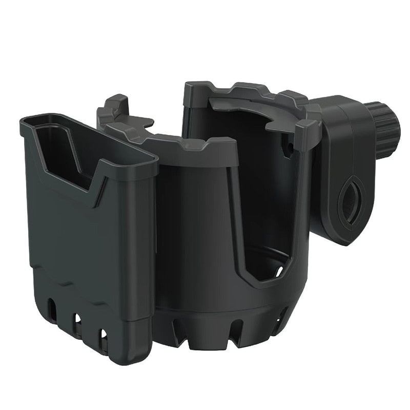 StrollerEase - Support Bouteille et Téléphone Poussette
