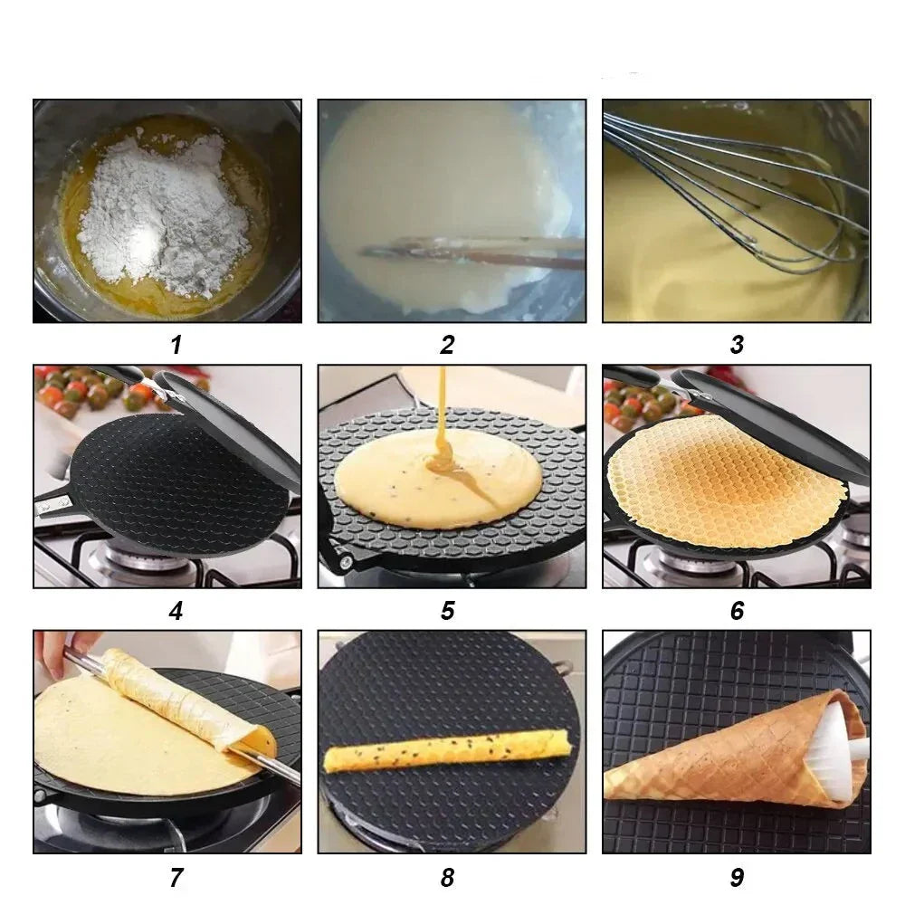 PerfectBake - Gaufrier de Luxe pour des Gaufres Parfaites et Croustillantes
