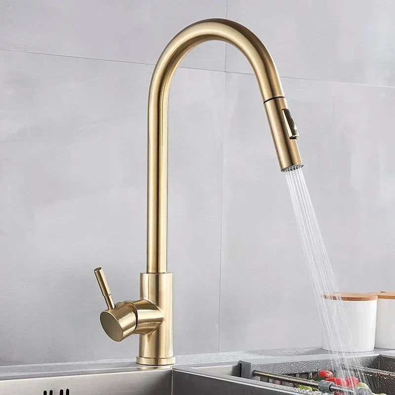 FlowMaster - Robinet de Cuisine Luxueux avec Rotation 360°