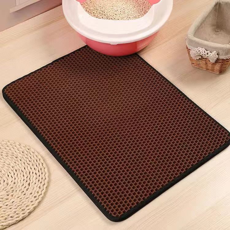 NonSlipPurrfect - Tapis Litière Chat Antidérapant