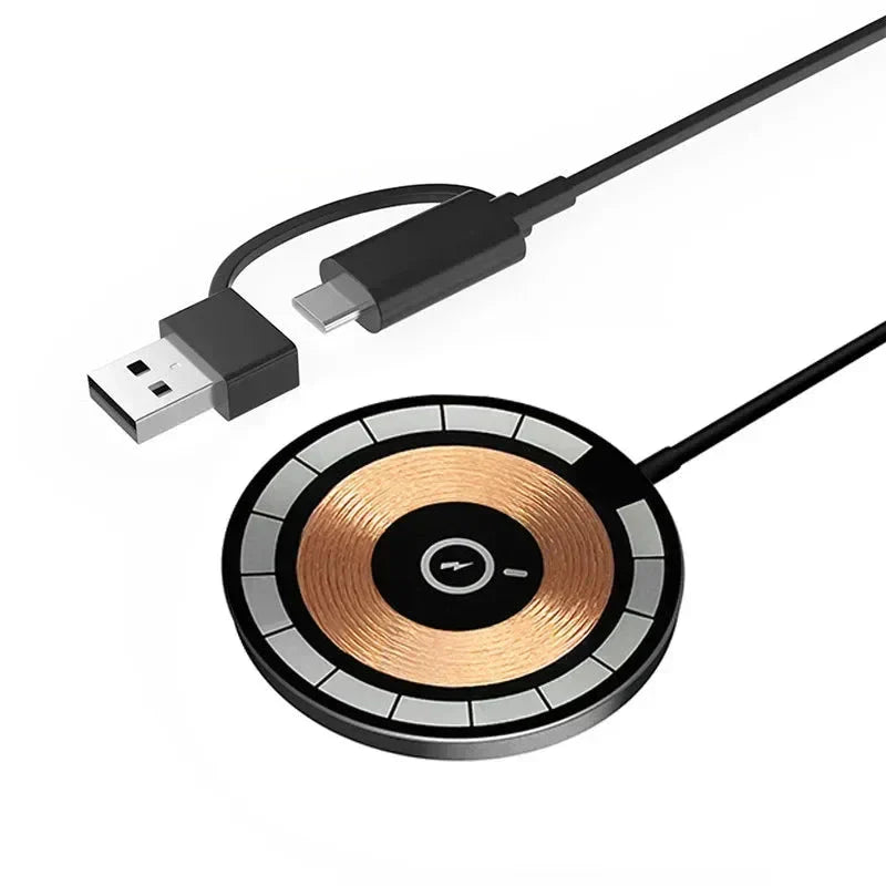 PowerCharge Pro - Chargeur sans fil magnetique 100W pour iPhone et AirPods