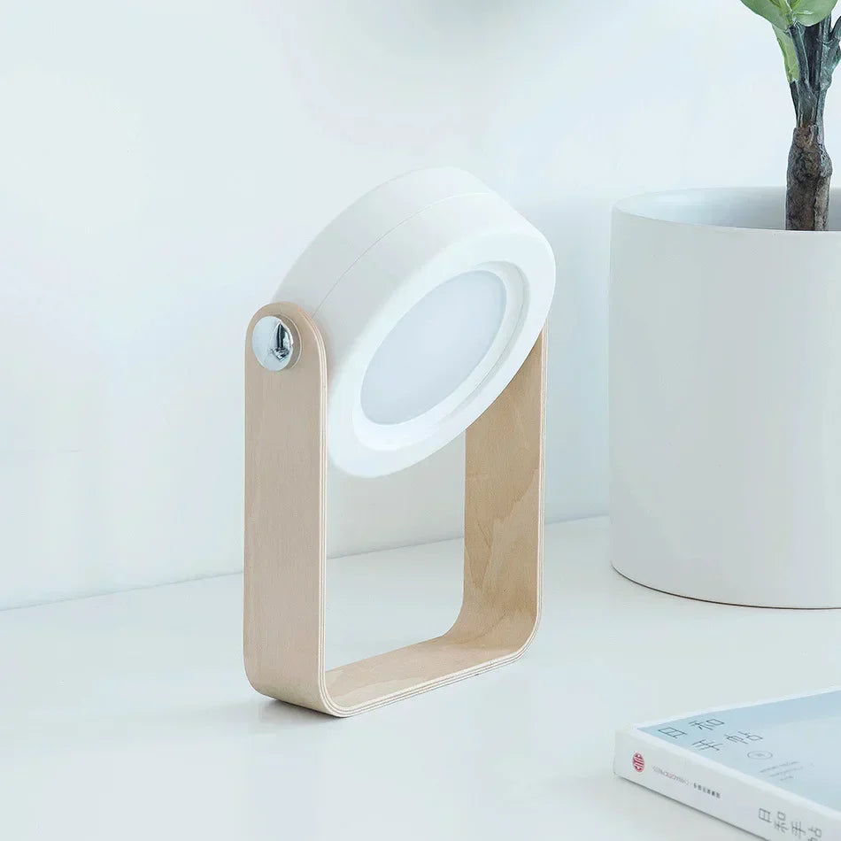 CompactGlow - Lampe de Bureau LED Pliable pour la Maison et le Voyage
