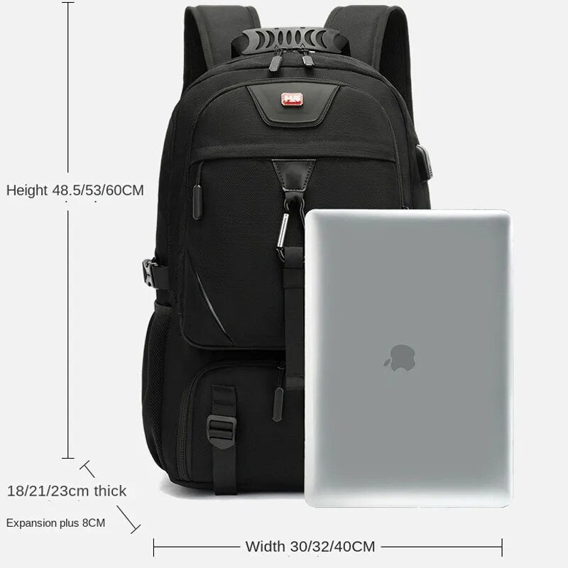 UrbanTrail - Sac à Dos Grande Capacité Port USB